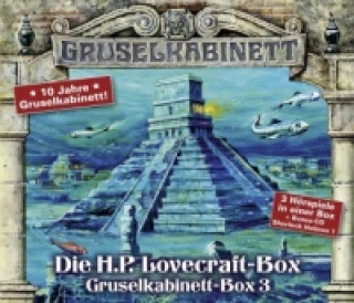 Audio Gruselkabinett. Box.3, 4 Audio-CD H. P. Lovecraft