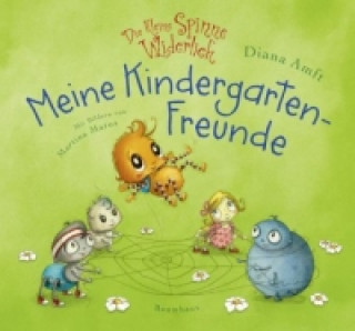 Könyv Die kleine Spinne Widerlich - Meine Kindergartenfreunde Diana Amft