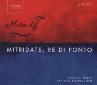 Аудио Mitridate, re di Ponto, 4 Audio-CDs Page/Banks/Persson/Bevan/Zazzo/Ek/Murray/Devin