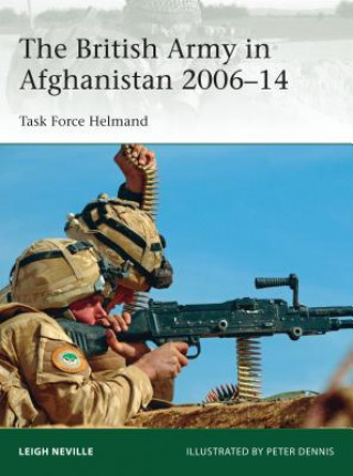 Carte British Army in Afghanistan 2006-14 Leigh Neville