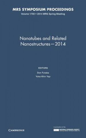 Kniha Nanotubes and Related Nanostructures 2014: Volume 1700 Don Futaba