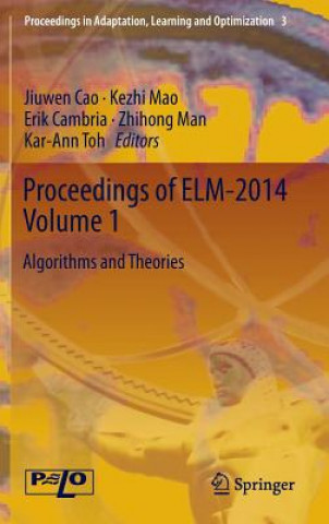 Könyv Proceedings of ELM-2014 Volume 1 Erik Cambria