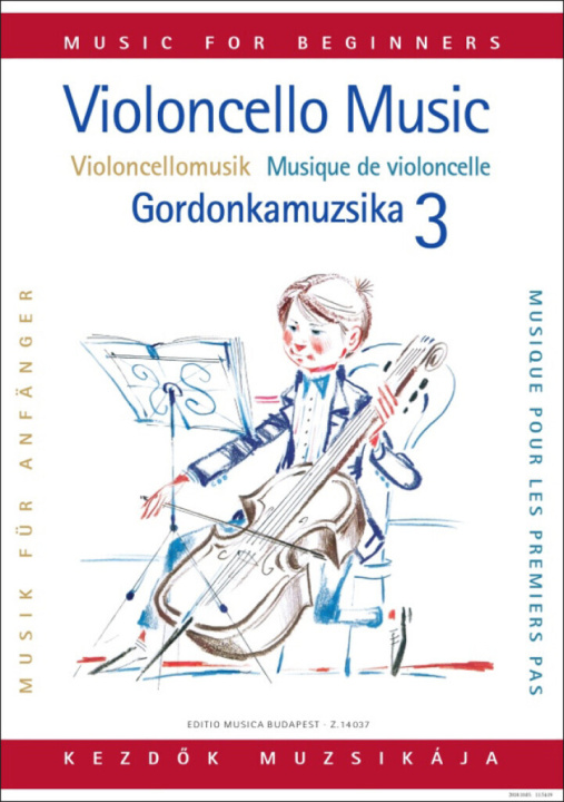 Buch Cello Music for Beginners 3 Vlc/P PETJSIK