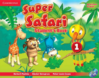 Kniha Super Safari American English Level 1 Student's Book with DVD-ROM Herbert Puchta