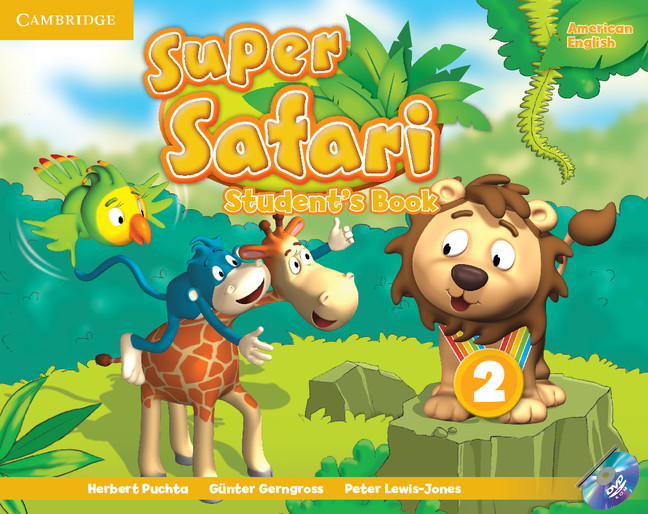 Kniha Super Safari American English Level 2 Student's Book with DVD-ROM Herbert Puchta