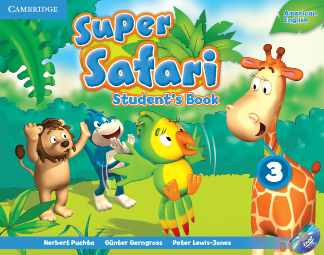 Könyv Super Safari American English Level 3 Student's Book with DVD-ROM Herbert Puchta