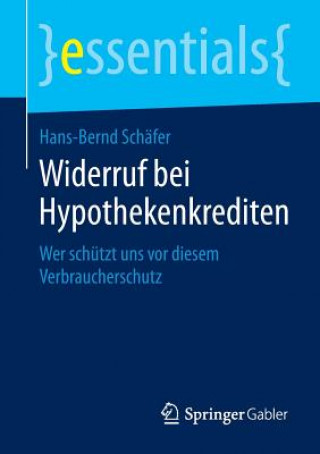 Carte Widerruf Bei Hypothekenkrediten Hans-Bernd Schäfer