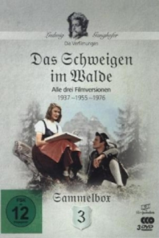 Video Das Schweigen im Walde (1937, 1955, 1976), 3 DVDs Ludwig Ganghofer