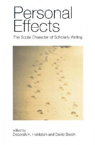 Knjiga Personal Effects Deborah Holdstein