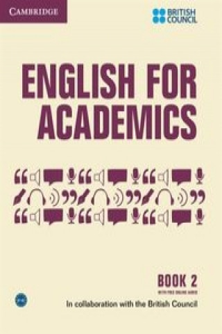 Книга English for Academics 2 Book with Online Audio British Council