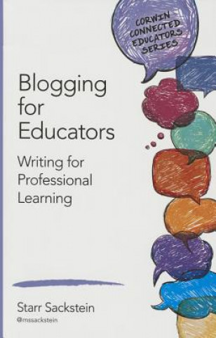 Kniha Blogging for Educators Starr Sackstein