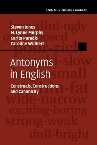 Kniha Antonyms in English Steven Jones