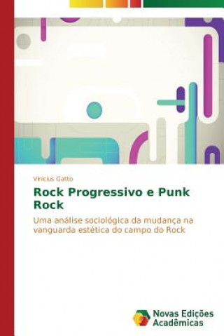 Książka Rock Progressivo e Punk Rock Gatto Vinicius