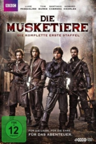 Videoclip Die Musketiere - Die komplette erste Staffel. Staffel.1, 4 DVD Howard Charles