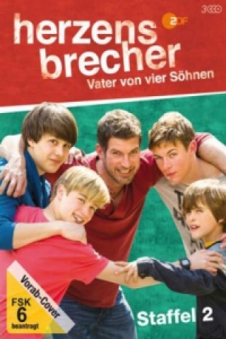 Videoclip Herzensbrecher, Vater von vier Söhnen, 3 DVDs. Staffel.2 Anne-Kathrein Thiele