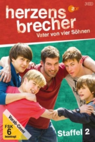 Wideo Herzensbrecher, Vater von vier Söhnen, 3 DVDs. Staffel.2 Anne-Kathrein Thiele