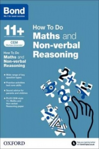 Kniha Bond 11+: CEM How To Do: Maths and Non-verbal Reasoning Alison Primrose