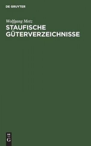 Carte Staufische Guterverzeichnisse Wolfgang Metz