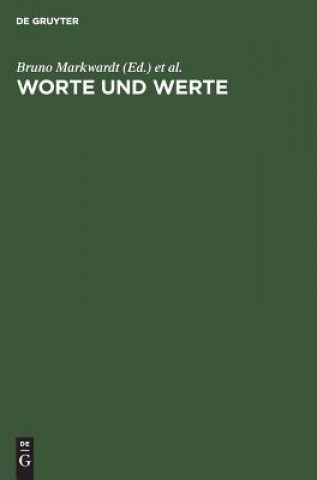 Kniha Worte und Werte Alfons Eichstaedt