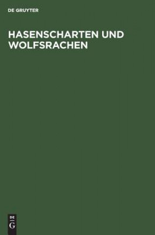 Kniha Hasenscharten und Wolfsrachen De Gruyter