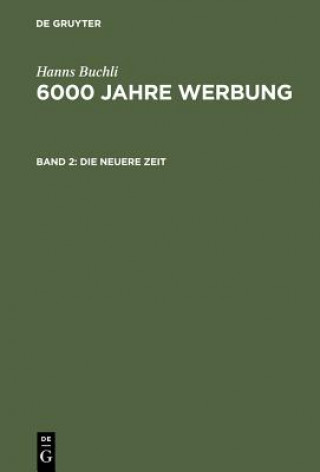 Knjiga neuere Zeit Hanns Buchli