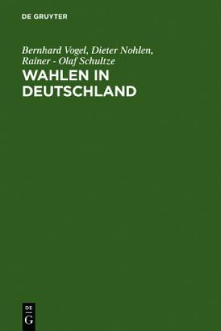 Książka Wahlen in Deutschland Bernhard Vogel