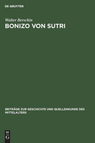 Boek Bonizo von Sutri Walter Berschin