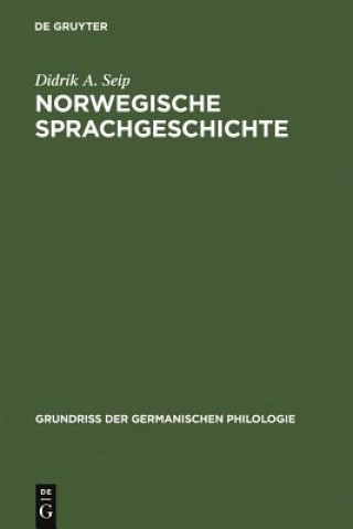 Carte Norwegische Sprachgeschichte Didrik A Seip