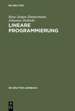 Knjiga Lineare Programmierung Hans-Jurgen Zimmermann