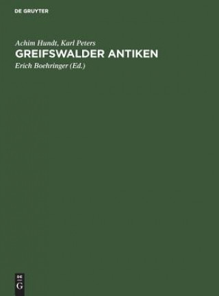 Book Greifswalder Antiken Achim Hundt