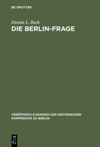 Βιβλίο Die Berlin-Frage Bark