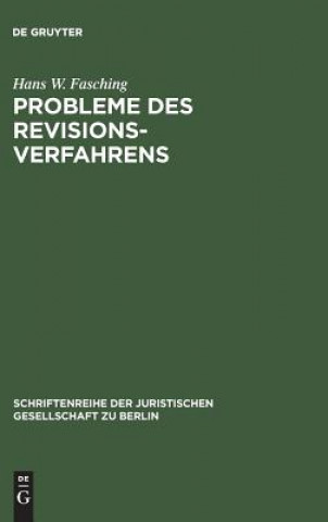 Buch Probleme des Revisionsverfahrens Hans W Fasching