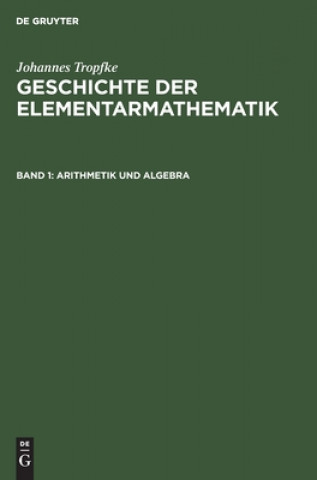Kniha Arithmetik und Algebra Kurt Vogel