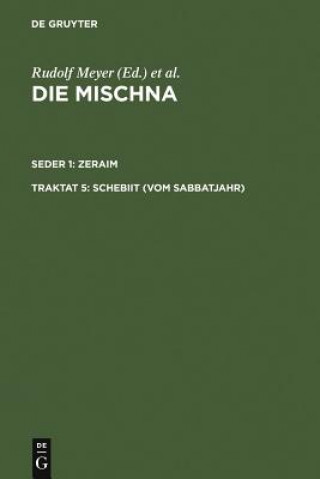 Książka Schebiit (Vom Sabbatjahr) Dietrich Correns