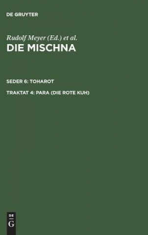 Kniha Mischna, Traktat 4, Para (Die rote Kuh) Günter Mayer