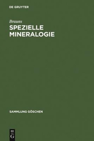Kniha Spezielle Mineralogie Brauns