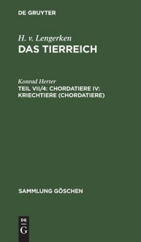 Carte Chordatiere IV H. v. Lengerken
