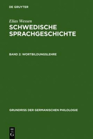 Buch Wortbildungslehre Elias Wessen