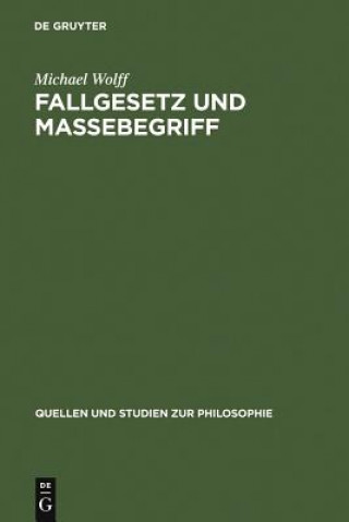 Könyv Fallgesetz und Massebegriff Michael Wolff