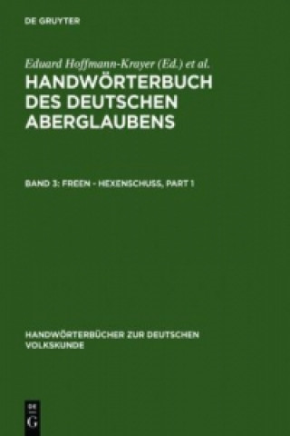 Buch Freen - Hexenschuss Hanns Bächtold-Stäubli