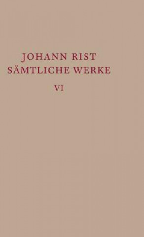 Könyv Epische Dichtungen Johann Rist