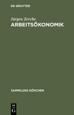 Buch Arbeitsoekonomik Jurgen Zerche