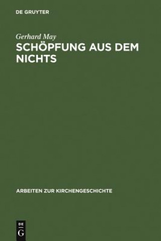 Book Schoepfung aus dem Nichts Gerhard May