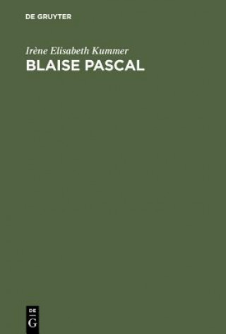 Knjiga Blaise Pascal Irene Elisabeth Kummer