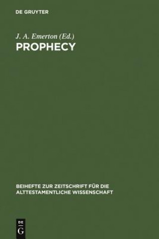 Książka Prophecy J. A. Emerton