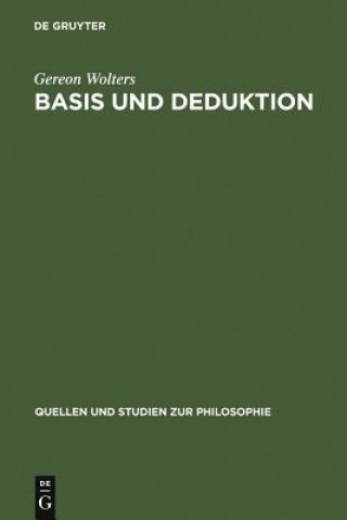 Könyv Basis und Deduktion Gereon Wolters