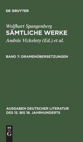 Książka Samtliche Werke, Band 7, Dramenubersetzungen Andor Tarnai