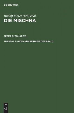 Книга Nidda (Unreinheit der Frau) Benyamin Z. Barslai