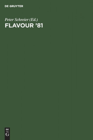 Livre Flavour '81 Peter Schreier