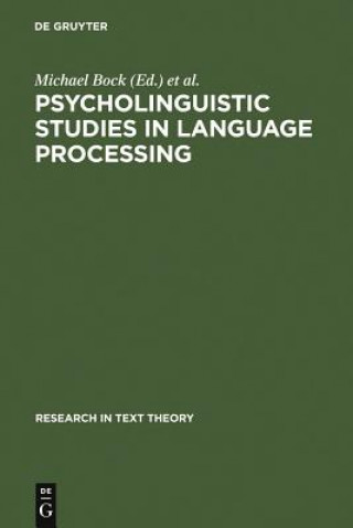 Carte Psycholinguistic Studies in Language Processing Michael Bock